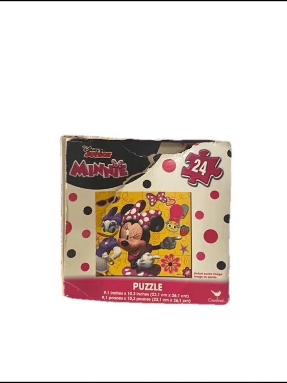 Minnie Mouse Girls 24pcs Puzzles, Jump Rope, Lanterns, Wall Decal & Door Poster